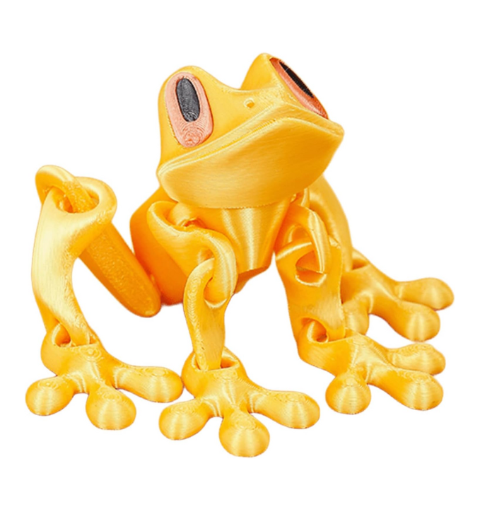 3D Printed Magnetic Frog Refrigerator Magnet