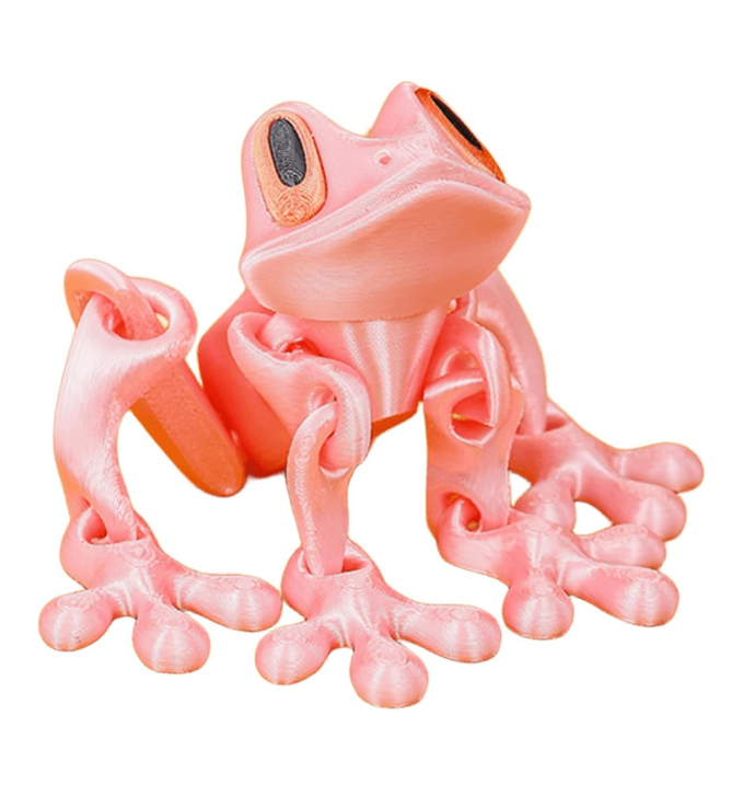 3D Printed Magnetic Frog Refrigerator Magnet
