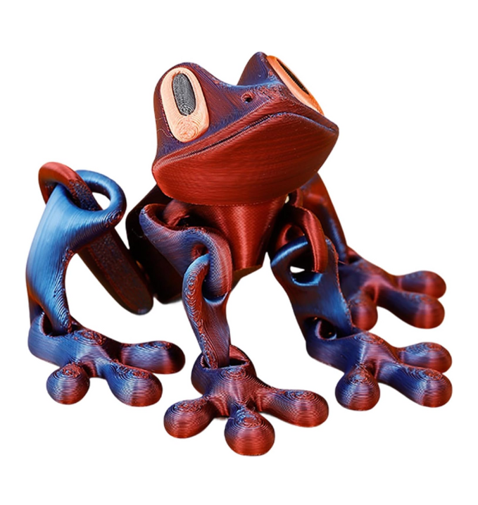 3D Printed Magnetic Frog Refrigerator Magnet
