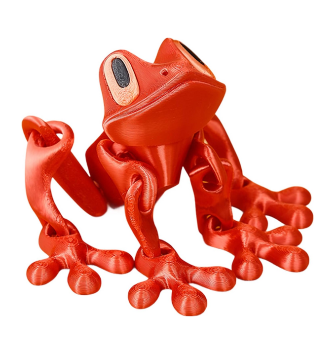 3D Printed Magnetic Frog Refrigerator Magnet