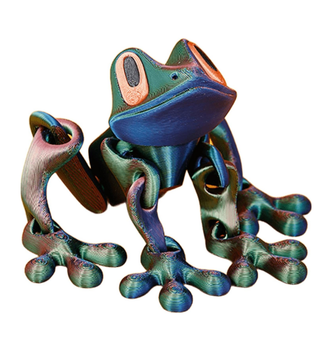 3D Printed Magnetic Frog Refrigerator Magnet