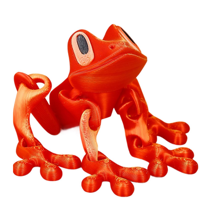 3D Printed Magnetic Frog Refrigerator Magnet