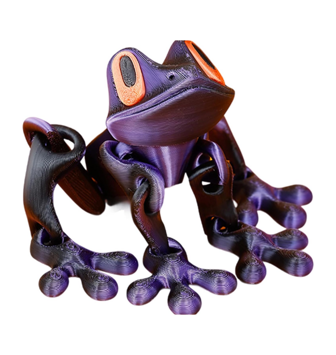 3D Printed Magnetic Frog Refrigerator Magnet