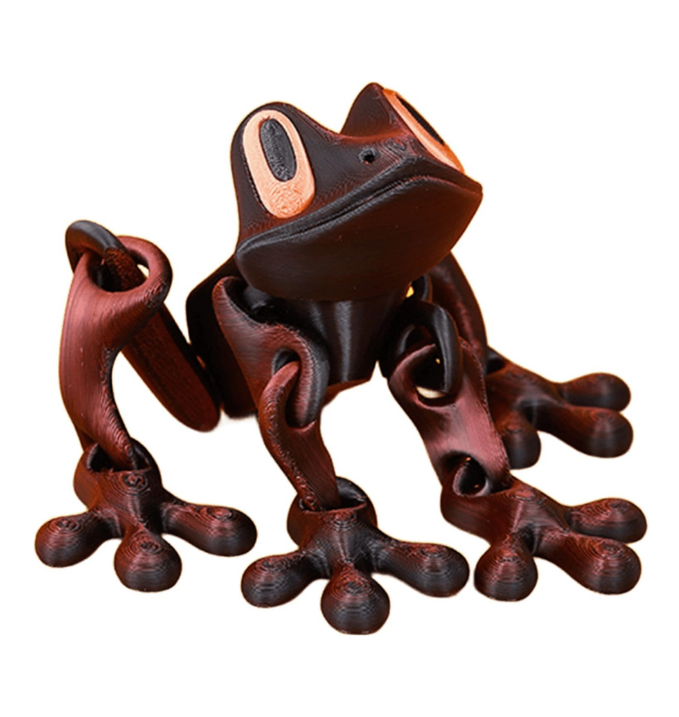 3D Printed Magnetic Frog Refrigerator Magnet
