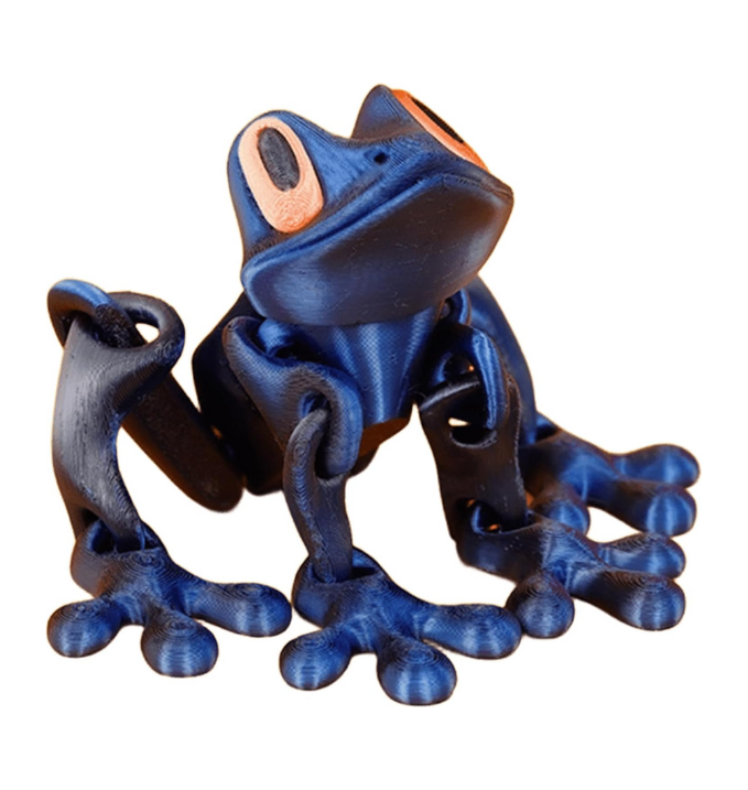 3D Printed Magnetic Frog Refrigerator Magnet