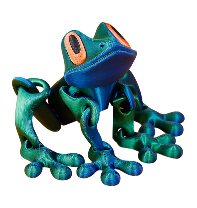 3D Printed Magnetic Frog Refrigerator Magnet