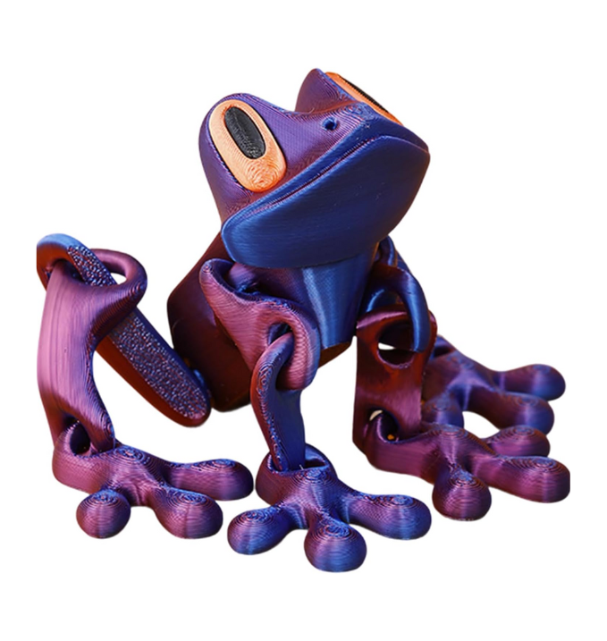 3D Printed Magnetic Frog Refrigerator Magnet
