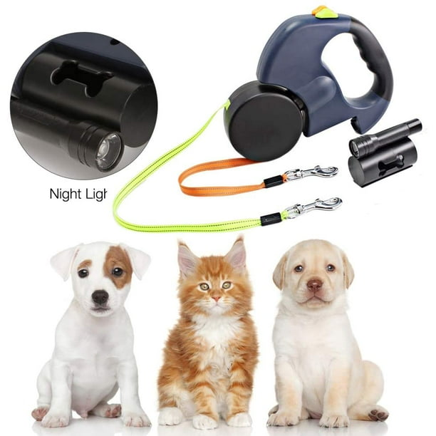 Dual Retractable Dog Leash