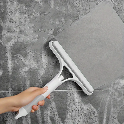 3-in-1 Window Cleaning Tool with Spray & Squeegee
