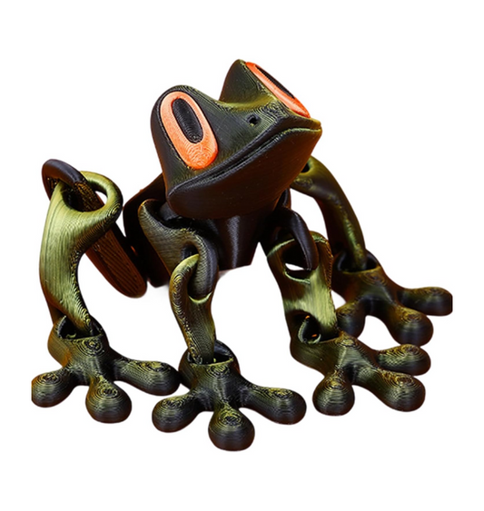 3D Printed Magnetic Frog Refrigerator Magnet