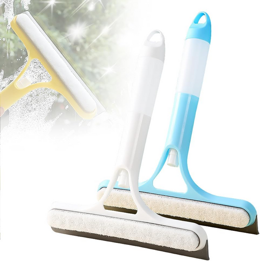 3-in-1 Window Cleaning Tool with Spray & Squeegee