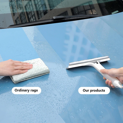 3-in-1 Window Cleaning Tool with Spray & Squeegee